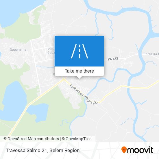 Travessa Salmo 21 map