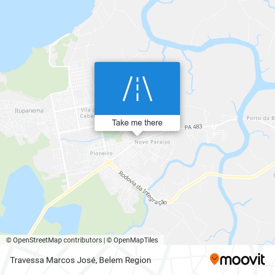 Travessa Marcos José map