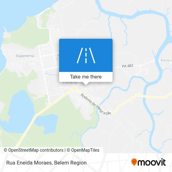 Rua Eneida Moraes map