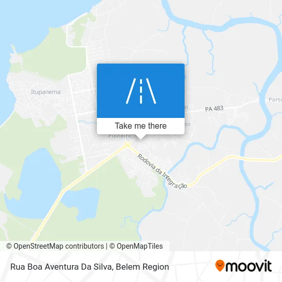 Rua Boa Aventura Da Silva map