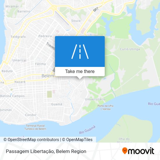 Passagem Libertação map