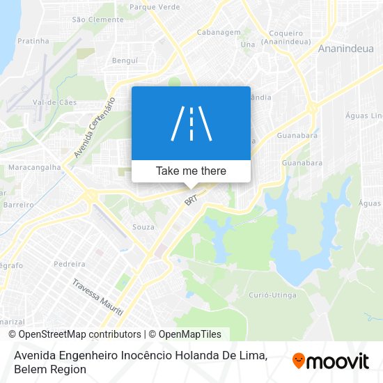 Avenida Engenheiro Inocêncio Holanda De Lima map