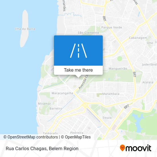Rua Carlos Chagas map