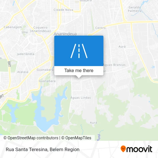 Rua Santa Teresina map