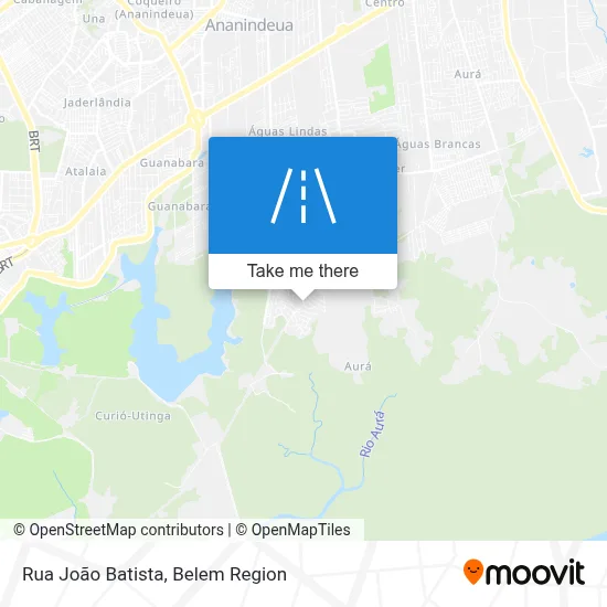 Rua João Batista map
