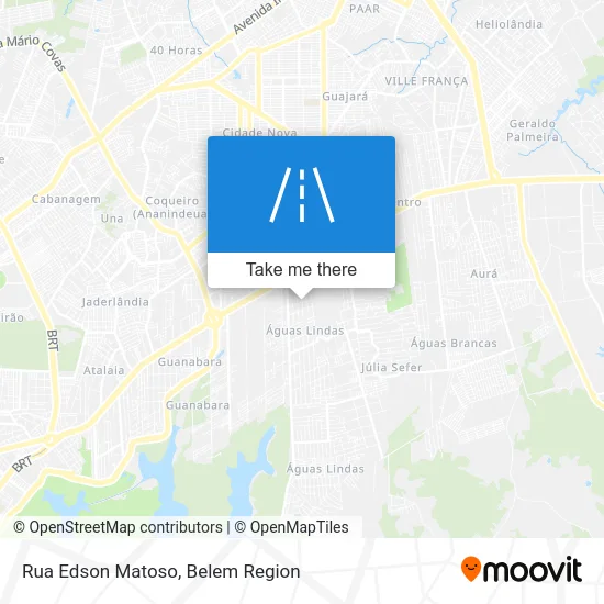 Rua Edson Matoso map