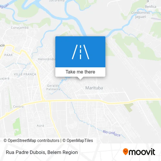 Rua Padre Dubois map