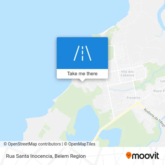 Rua Santa Inocencia map