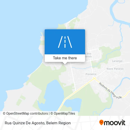 Rua Quinze De Agosto map