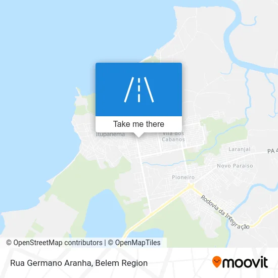 Rua Germano Aranha map