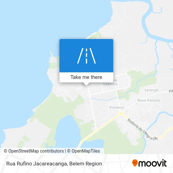 Rua Rufino Jacareacanga map