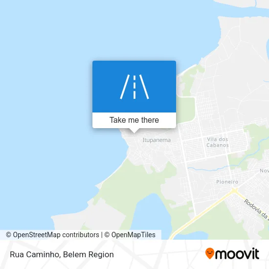 Rua Caminho map