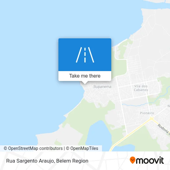 Rua Sargento Araujo map