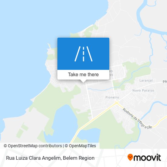 Rua Luiza Clara Angelim map