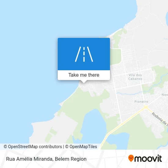 Rua Amélia Miranda map