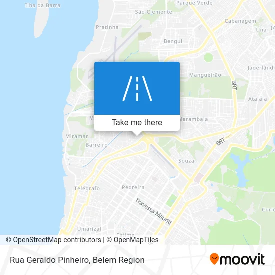 Rua Geraldo Pinheiro map