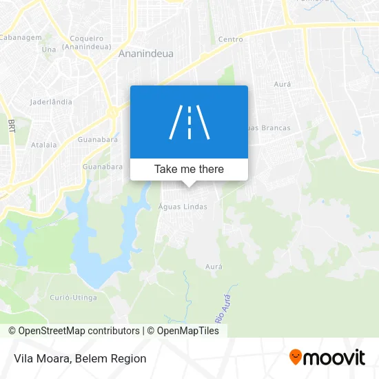 Vila Moara map