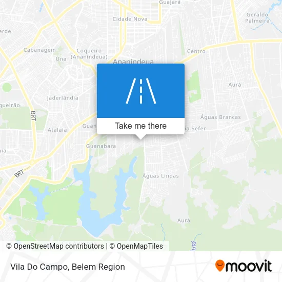 Vila Do Campo map