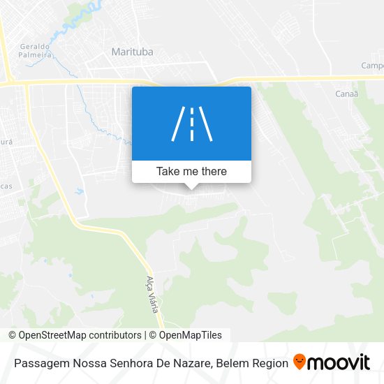 Passagem Nossa Senhora De Nazare map