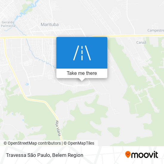 Travessa São Paulo map