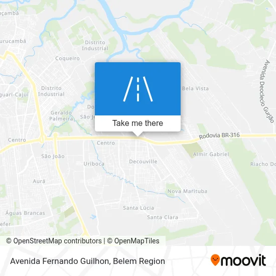Avenida Fernando Guilhon map