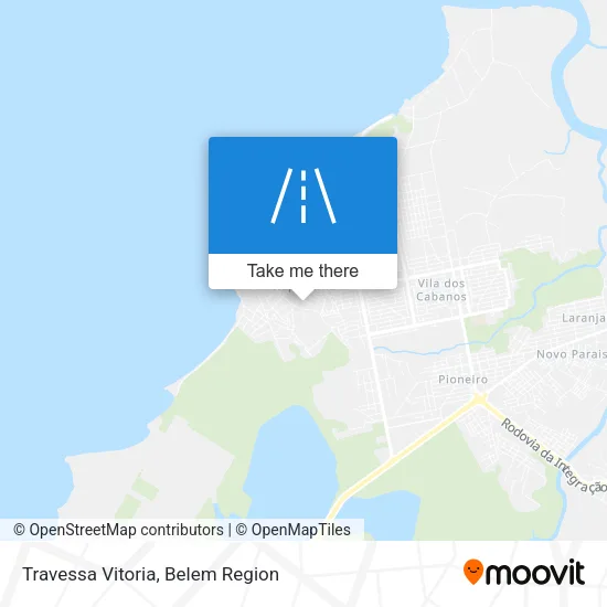 Travessa Vitoria map