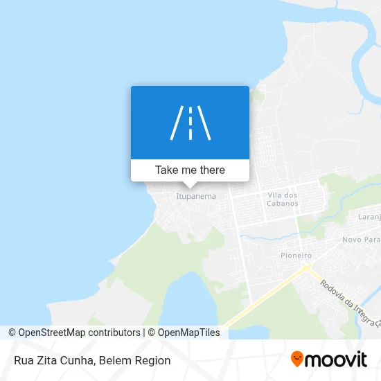 Rua Zita Cunha map