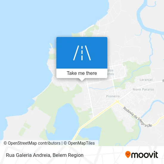 Rua Galeria Andreia map