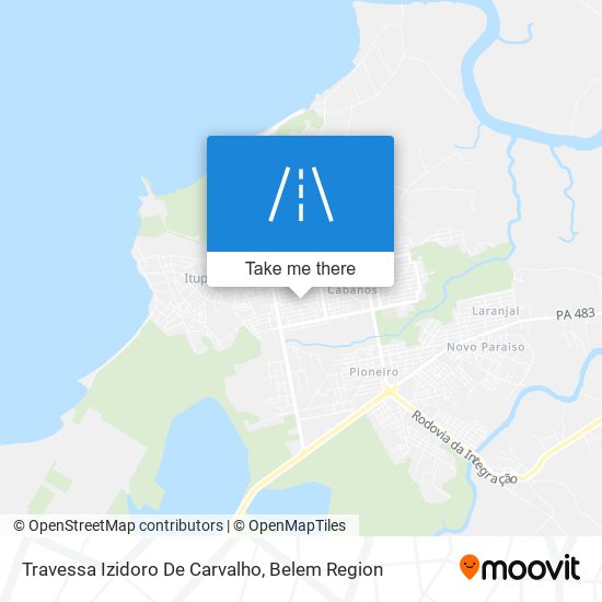 Travessa Izidoro De Carvalho map