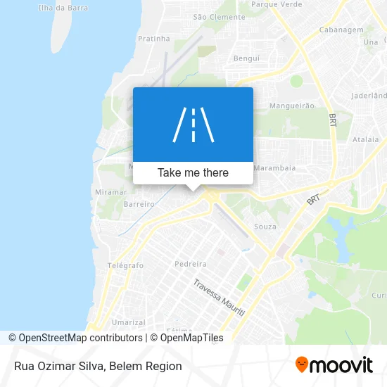 Rua Ozimar Silva map