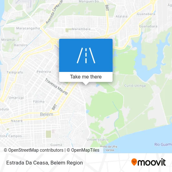 Estrada Da Ceasa map