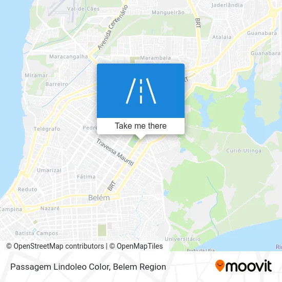 Passagem Lindoleo Color map