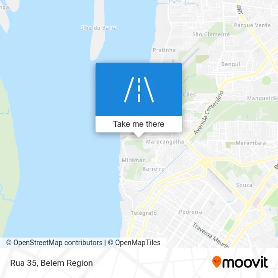 Rua 35 map
