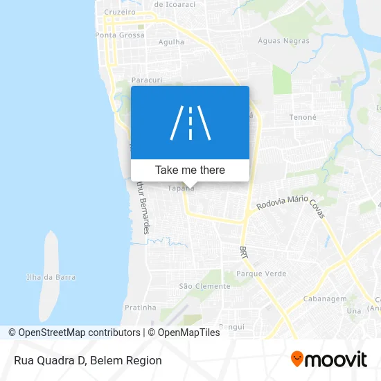Rua Quadra D map
