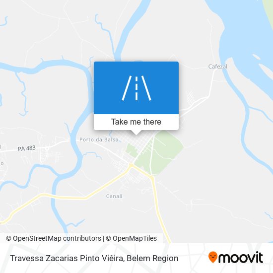 Travessa Zacarias Pinto Viêira map