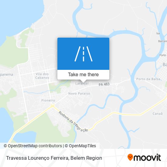 Travessa Lourenço Ferreira map