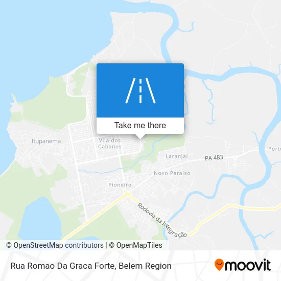 Rua Romao Da Graca Forte map