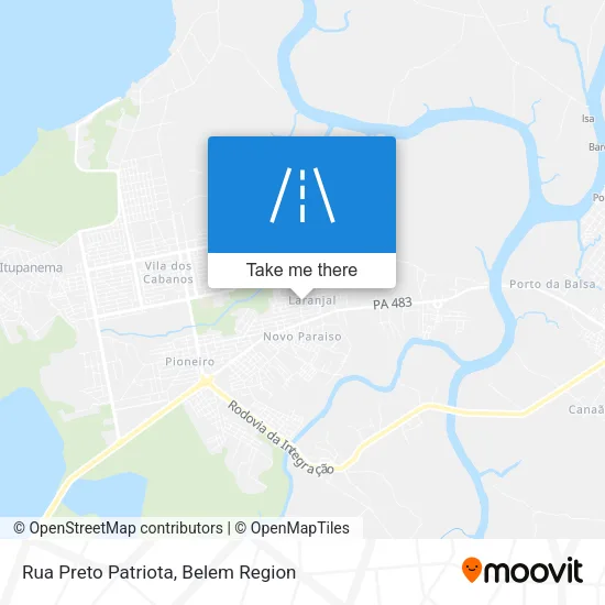 Rua Preto Patriota map