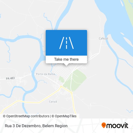 Mapa Rua 3 De Dezembro