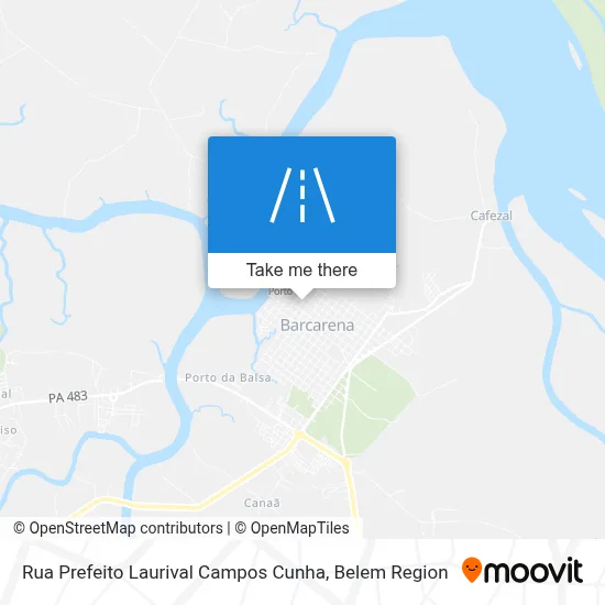 Rua Prefeito Laurival Campos Cunha map