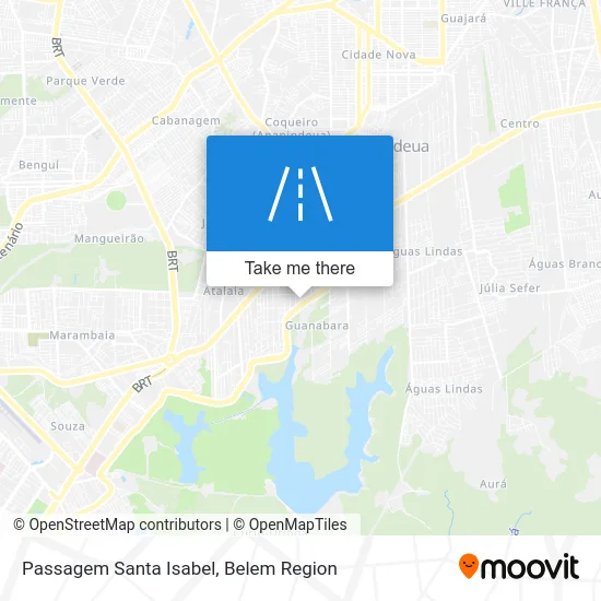 Passagem Santa Isabel map