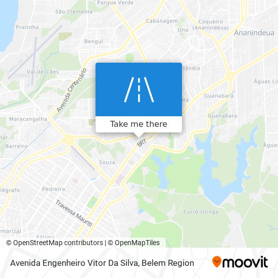 Avenida Engenheiro Vitor Da Silva map