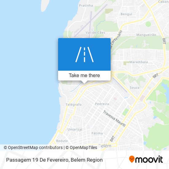 Passagem 19 De Fevereiro map