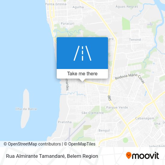 Rua Almirante Tamandaré map