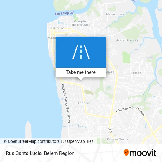 Rua Santa Lúcia map