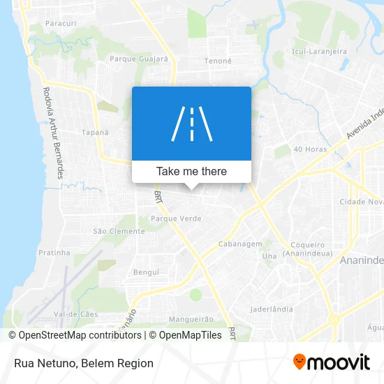 Rua Netuno map