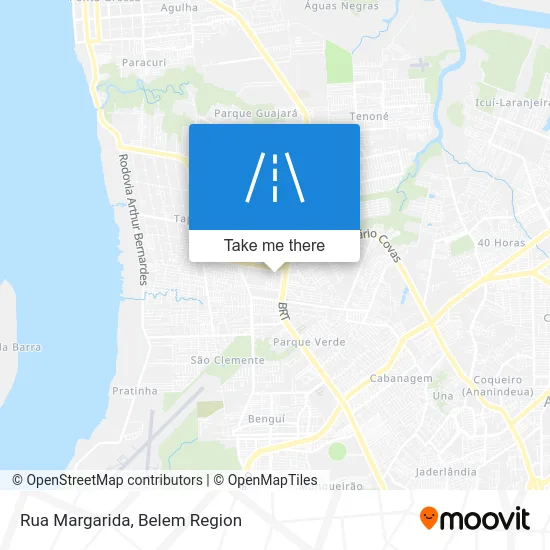 Rua Margarida map