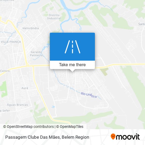 Passagem Clube Das Mães map