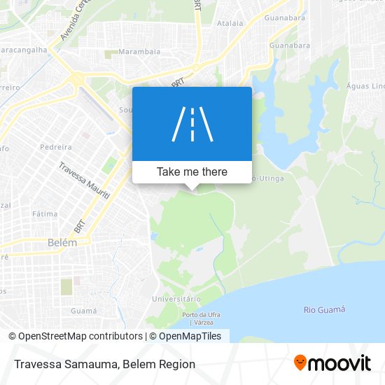 Travessa Samauma map