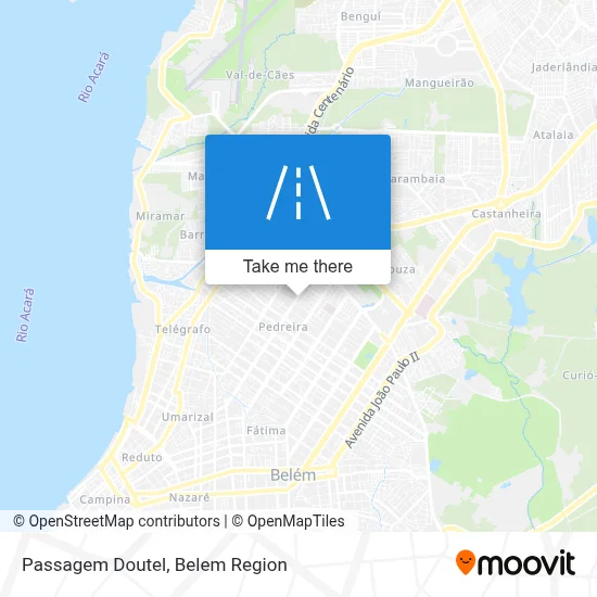 Passagem Doutel map